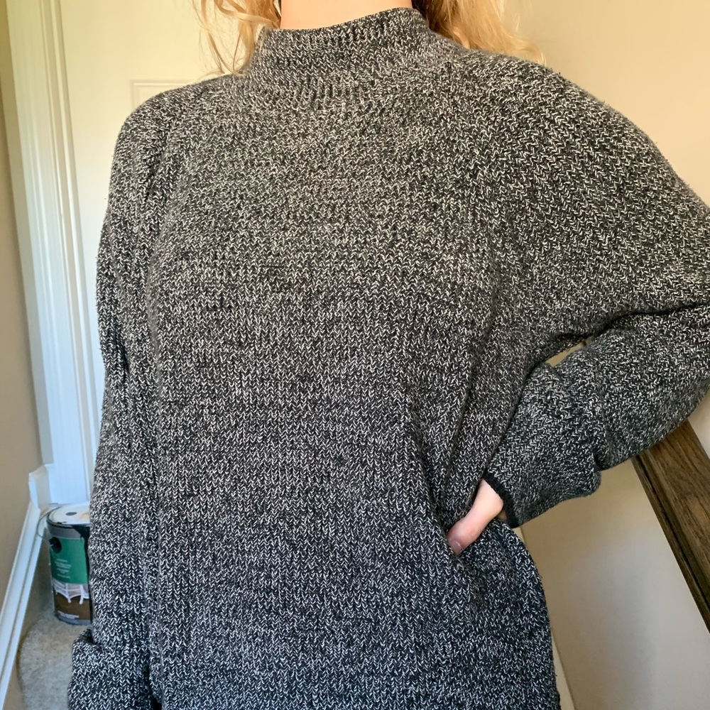 Gray Oversized Sweater